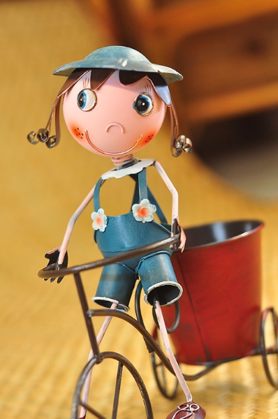 bicycle-doll